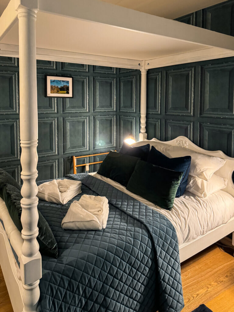 King's Room at The Castle at Edgehill - stay in a folly, unusual romantic weekend