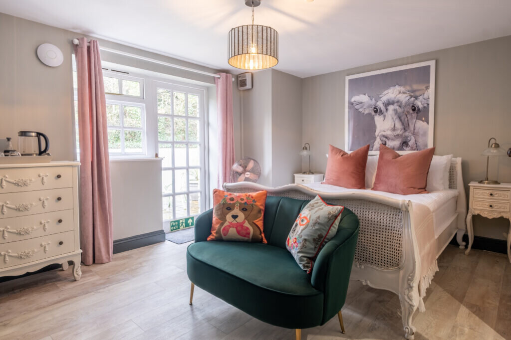 country-house-hotel-cornwall - bedroom