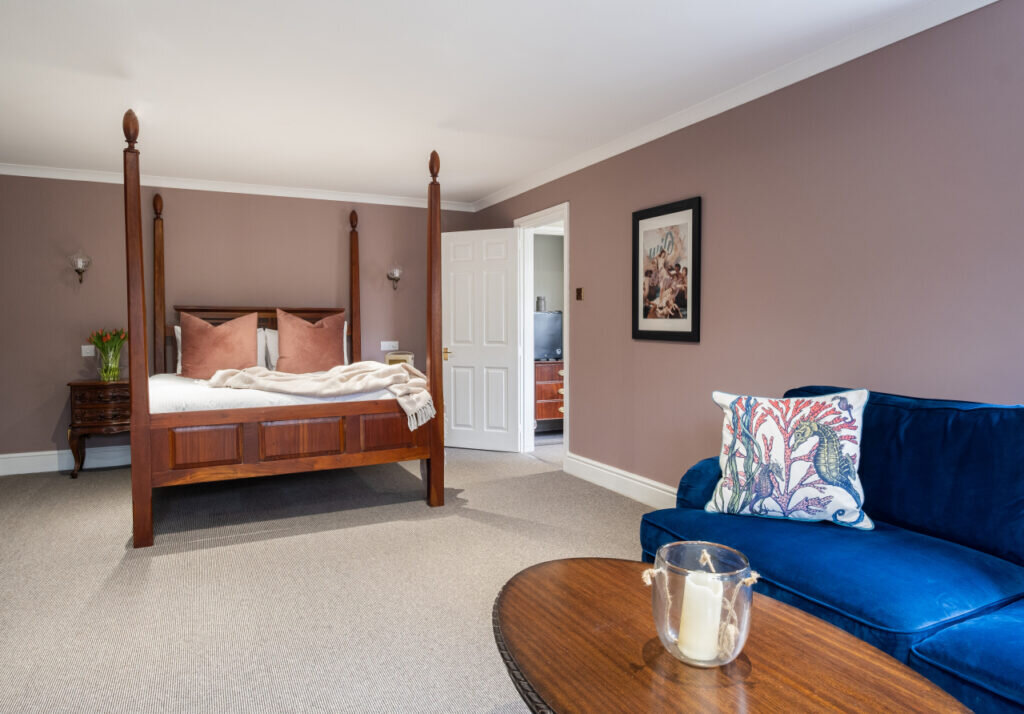 country-house-hotel-cornwall - bedroom
