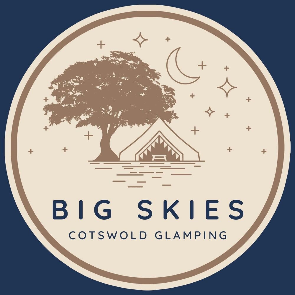 hen party glamping big skies glamping cotswolds - logo