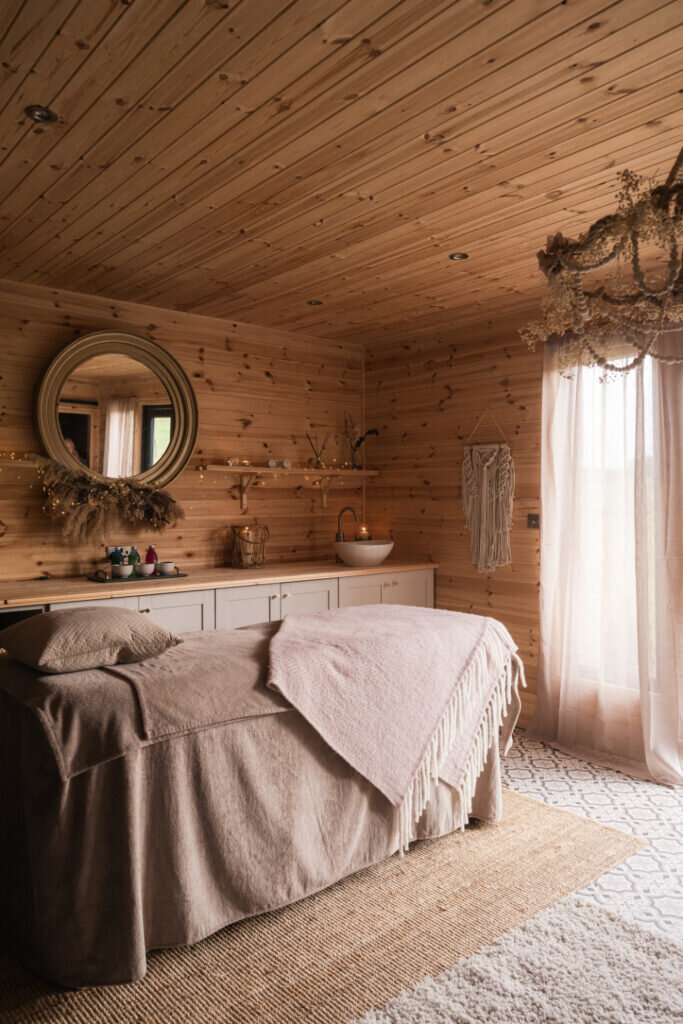 Short Break Perthshire: Pathgreen glamping and spa. meadowfield spa inside