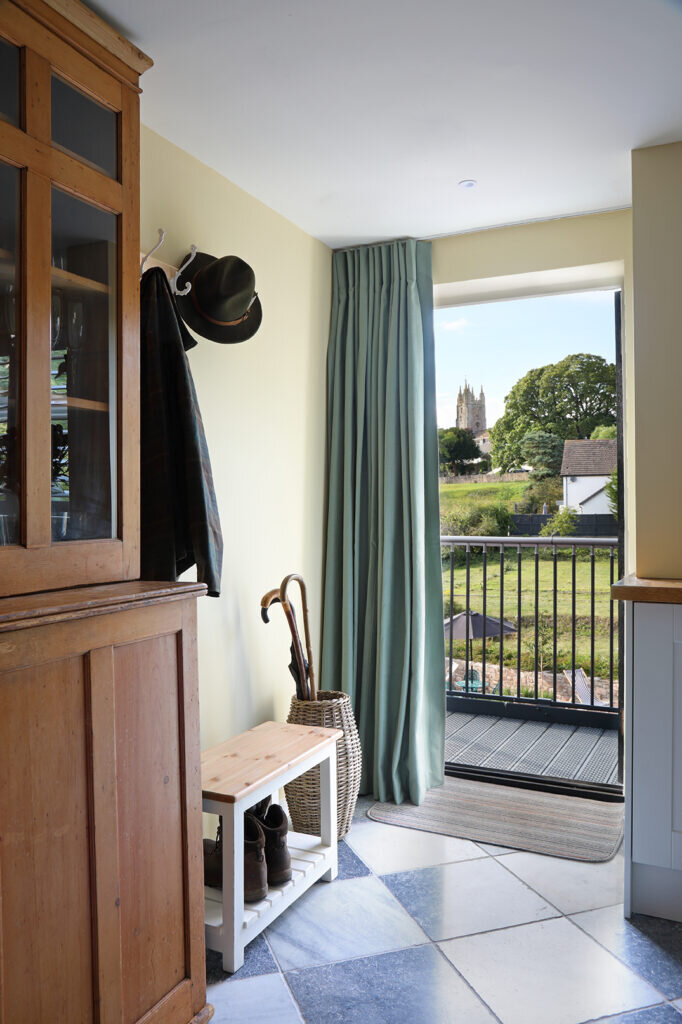Forest of Dean dog friendly accommodation: woofield, steeple view apartment - the view