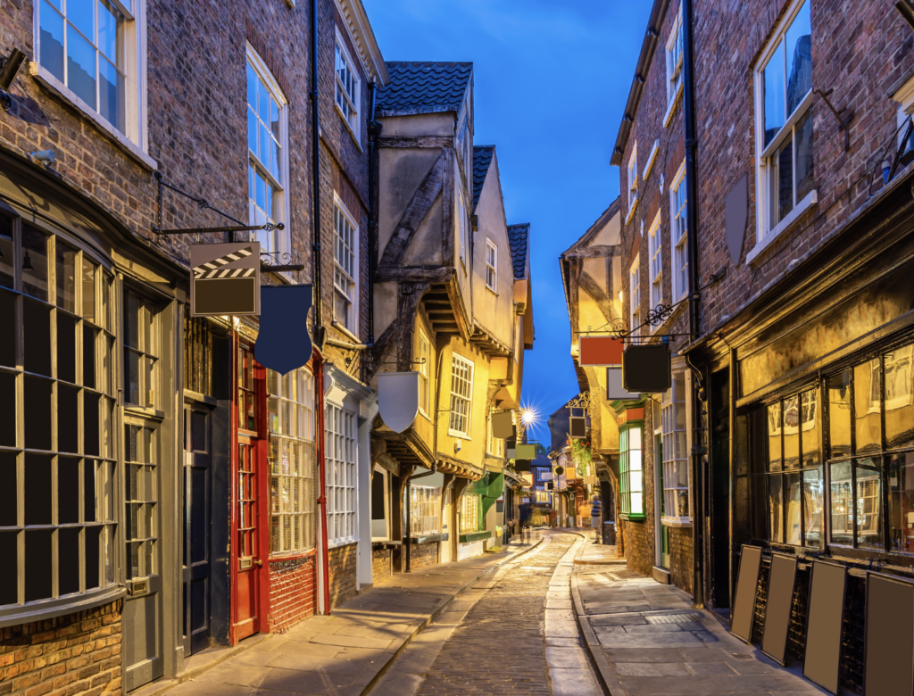 weekend in north yorkshire - york, shambles